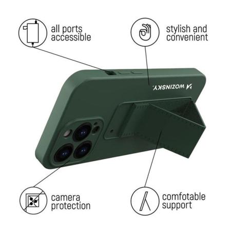 Wozinsky Galaxy A72 4G Skal Kickstand Silicone - Mint
