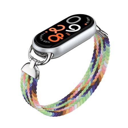 Stilfuld Nylon Elastisk Xiaomi Mi Band 9 Rem Armbånd