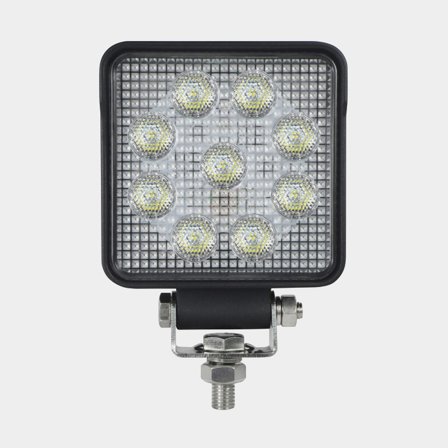 Headlight 1852-Marine, LED, 10 - 30 V DC, 13.5 W, black