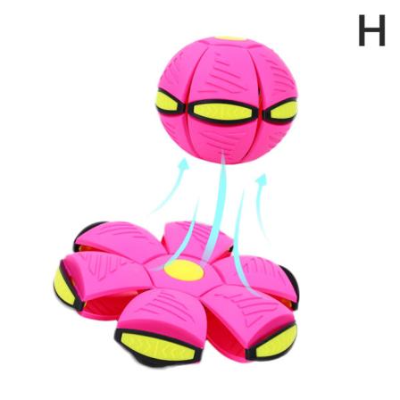 Lent v UFO-levy heittolevy pallo Magic Ball Toy Lapsi ulkona Sininen Rose red
