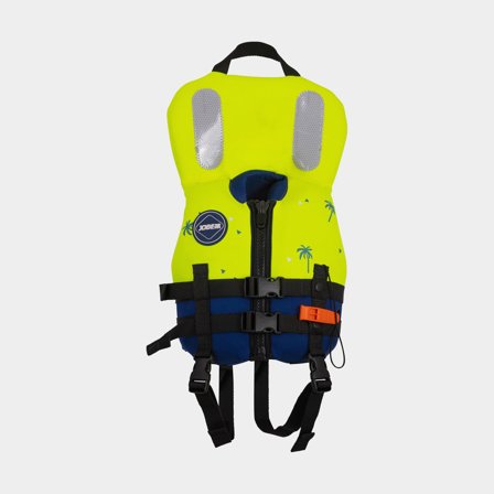 Lifejacket for children JOBE Neoprene Safety Vest Youth 100N, yellow/blue, Medium/Large (20 - 30 kg)