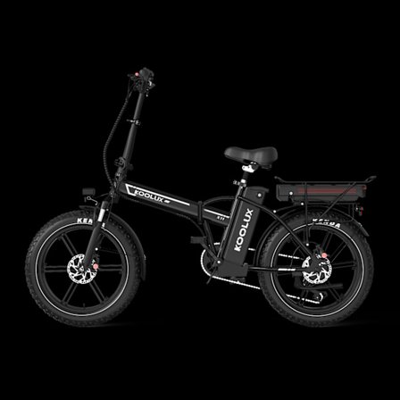 Elektrisk hopfällbar cykel KOOLUX X11, dubbla batterier, 48V 13+10.4Ah, 7 växlar