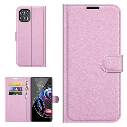 Classic Motorola Edge 20 Lite fodral - Rosa