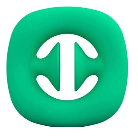 Hand Snapper Fidget Enfärgad Grön