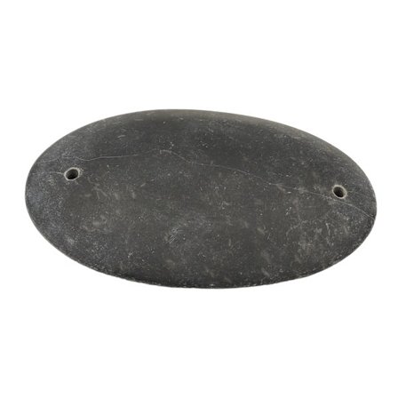 Massageverktyg Sten - Medium Sten Oval med Hål