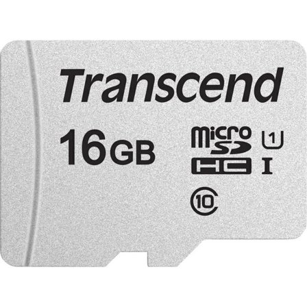 Transcend 300S - flashminnekort - 16 GB - microSDHC UHS-I