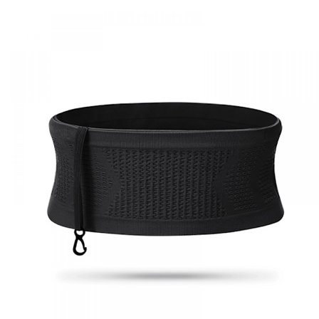 Hengittävä vyölaukku vyö piilotettu Mal vyölaukku naiset Hänen vatsalaukku Port Running Matkapuhelinpidike Avaimet Rahat PidikeL Musta