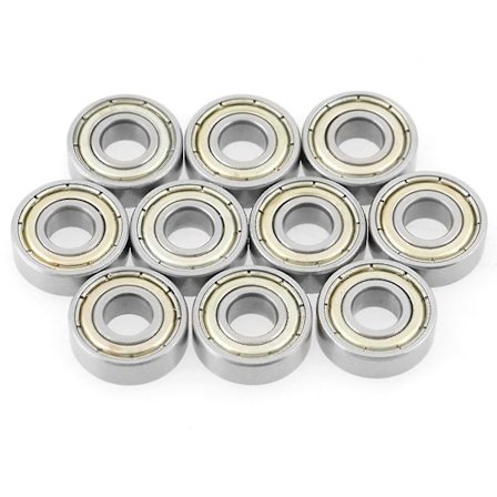 10 stk / sæt 696zz Kuglelejer i rustfrit stål 6 X 15 X 5 mm