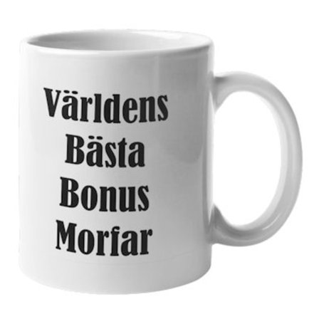 Mugg - Världens bästa bonusmorfar
