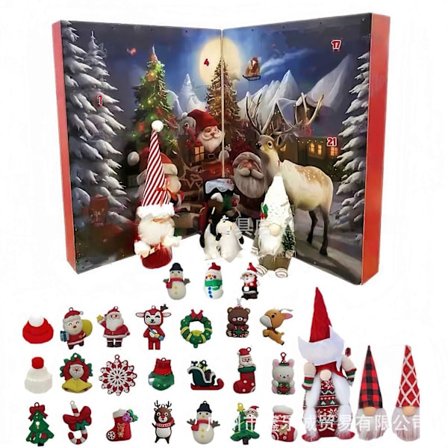 Julegnom Adventskalender Julegnom Adventskalender Forældre-barn interaktion