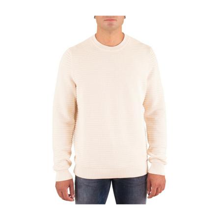Hugo Boss, Knitwear 50474799 Beżowy, Mężczyzna, Rozmiar: S