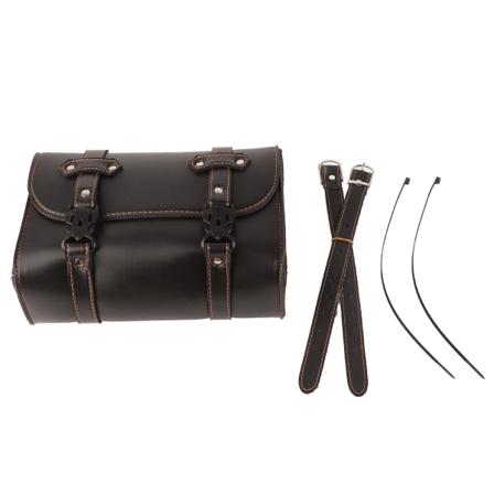 Universaalit moottoripyörän satulalaukut Työkalusäilytyspussi Sääsuojattu PU-nahkaiset sivulaukut