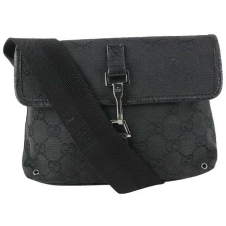 Gucci Vintage Pre-owned Canvas gucci-tasker Sort, Dame Vintage Tasker, Størrelse: ONE Size