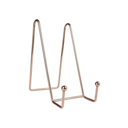 2-pak dekorative tallerkenstativer, fototallerkenholdere, displaystativer i jern, staffelistativer, jernstaffelier, til foto, fotorammer, dekorative 