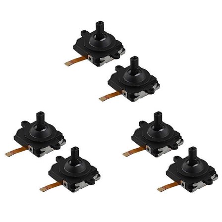 3D Analoge Joysticker Kompatible med Meta Quest3 VR Kontroller Styrespak 3D Analoge Joystick Kompatibel med Quest3