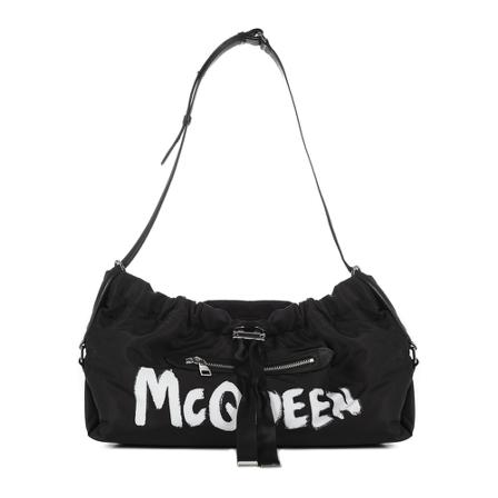 Alexander Mcqueen - Axelremsväskor - Svart - Dam - Storlek: One Size, Dam, Storlek: ONE SIZE