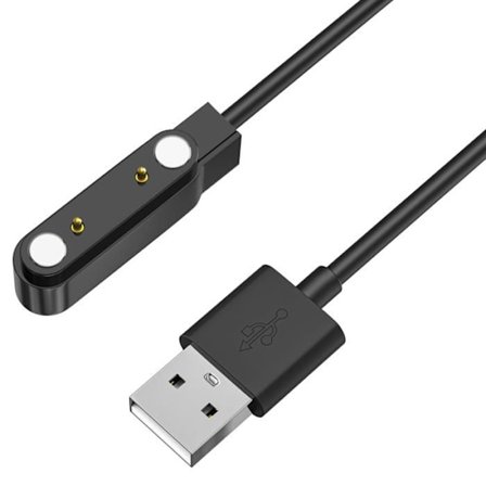 Laddare Kompatibel med Xplora XGO 2 - USB-kabel 1 meter Ersättningsadapter för Klockladdare Phonillico