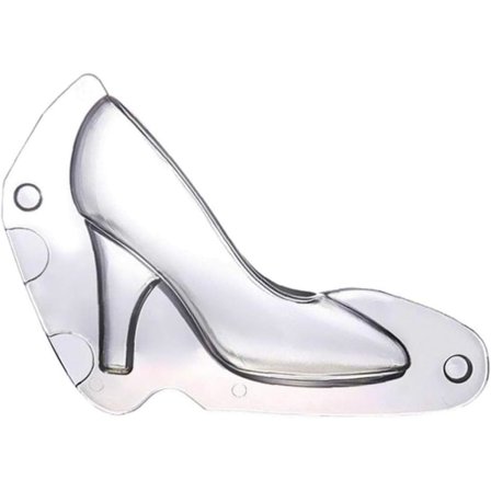 1 stk høyhælssjokoladeform baking DIY 3D søt