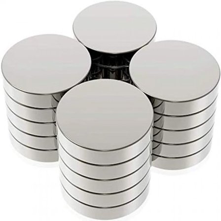 Superstarka Magneter, Små Kylskåpsmagneter För Hantverk, Kontor, Kylskåp, Whiteboard Med Repfri Polerad Yta