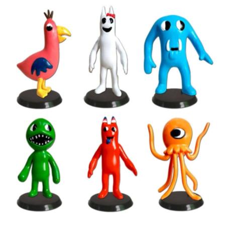 6 stk Anime Game Garden of Banban Actionfigurer Søte Leksaker D
