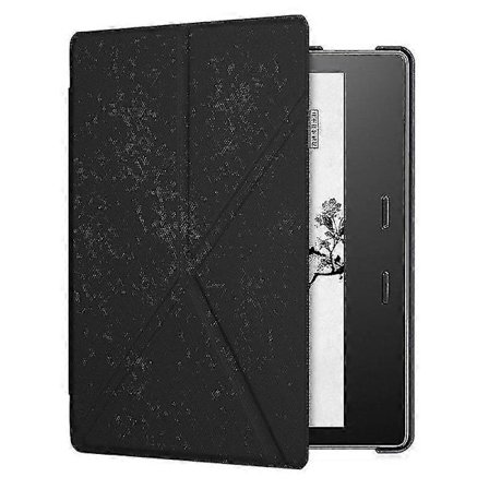 Shry Origami-deksel for Kindle Oasis 2019, PU-skinnstativdeksel for Kindle Oasis 3 Magnetisk sammenleggbart beskyttelsesdeksel