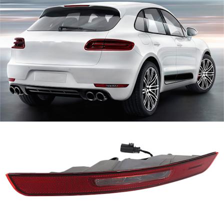 Bakre Stötfångare Reflektorslampa Dimljus Höger Sida 95B945726J Hög Ljusstyrka Ersättning För Macan 95B 2014‐2018