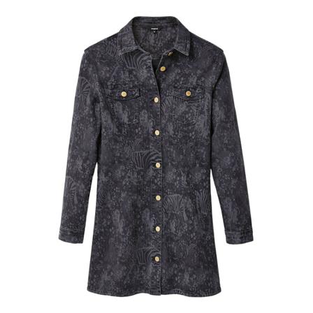 Desigual, Vest Babayaga 22Wwvd 02 Zwart, Dames, Maat:XL,Cotton