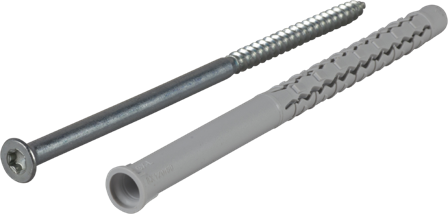 ESSVE 9404005 Fasadeplugg 8 mm Ø, for GXL 140 mm, 2000-pakning, Innfesting