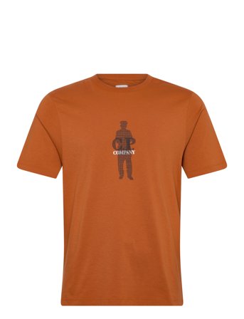C.P. Company T-Shirt Cotton - Orange - XXXL