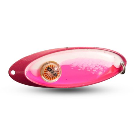 Norolan Arctic Light LED Ice Jig 8cm - Pink / White