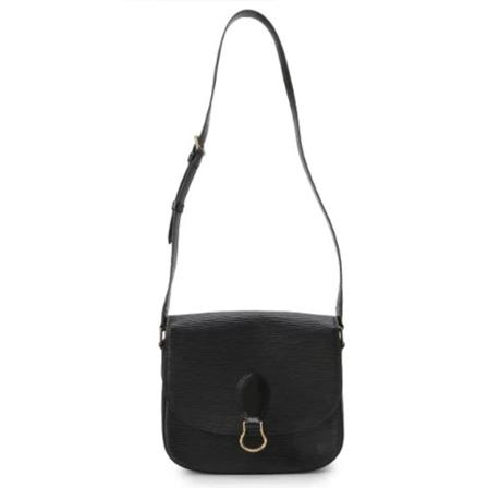 Louis Vuitton Vintage, Pre-owned Leather louis-vuitton-bags Zwart, Dames, Maat:ONE Size