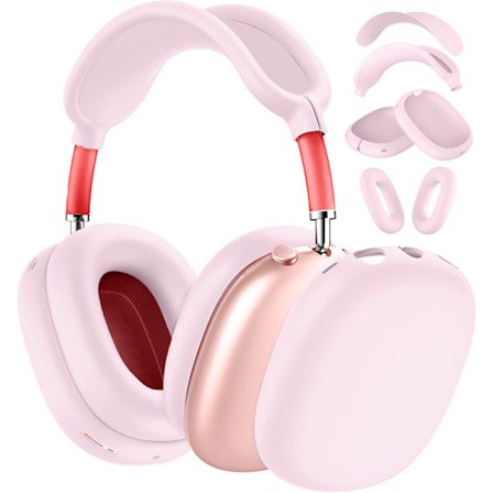 4-i-1 Silikonfodral för AirPods Max 1/2