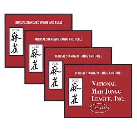 Mah Jongg-kort med stort tryk til voksne, liga, begyndere, gave, hjem, hænder, regler, klar