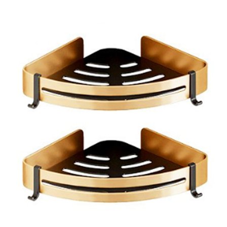 Dusjhylle - 2 stk - Dusjkurv - Dusjhjørne - Trekantet dusj