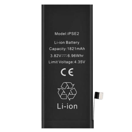 Batteri för Apple iPhone SE 2020 1821mAh 100% kompatibel Svart Svart