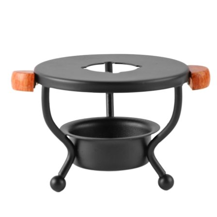 Vaxsigill Ugn Säker Vintage Skedhållare Vaxförseglingssmältare med Trähandtag för Kuvert Hantverk