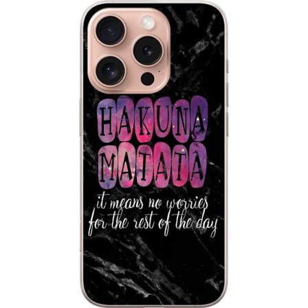 Apple iPhone 16 Pro Läpinäkyvä kuori Ei hätää