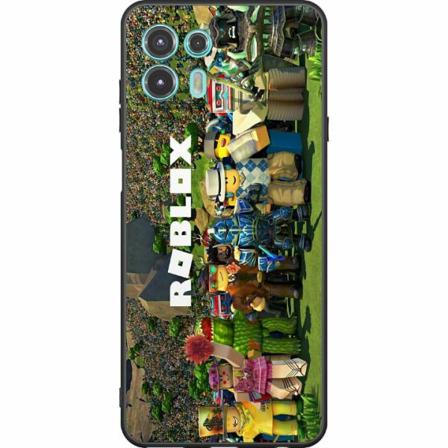 Motorola Edge 20 Lite Svart Skal Roblox