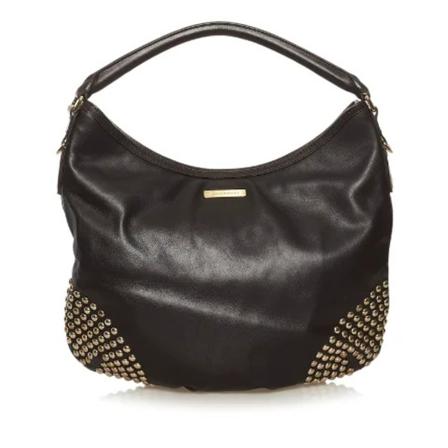 Burberry Vintage, Pre-owned Leather shoulder-bags Bruin, Dames, Maat:ONE Size