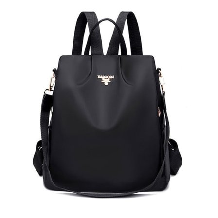 IC Ryggsäck stöldskyddsväska svart