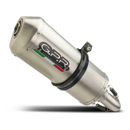 Silenciador Slip-On G.P.R. Satinox - BMW F 650 GS 2004-2007
