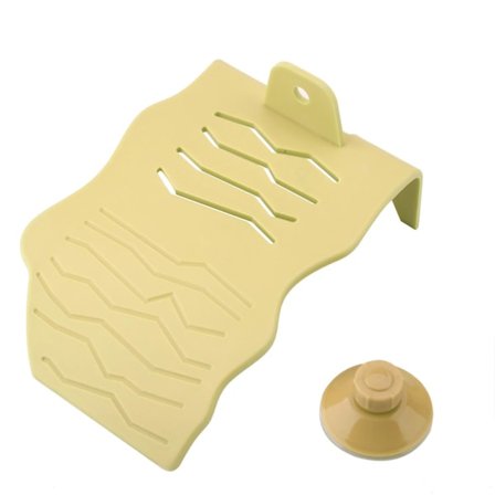 Muovinen kilpikonnan paistattelualusta akvaarioon, kalasäiliöön, kiipeilyyn, kelluva saari (keltainen, S)