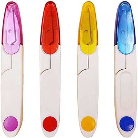 Sytrådsklippere, 4 stk. saks til at klippe tråd med C