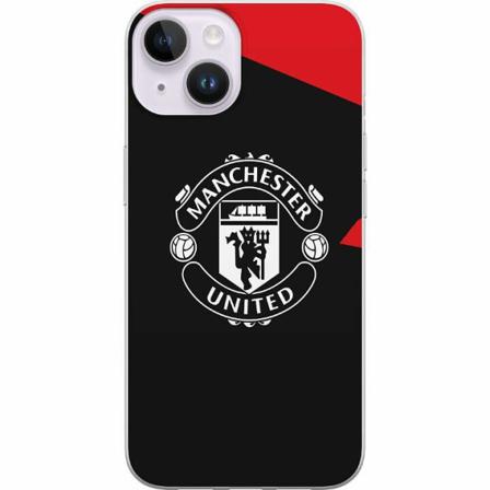 Apple Iphone 14 Genomskinligt Skal Manchester United Fc