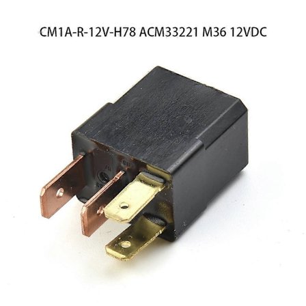 CM1A-R-12V-H78 ACM33221 M36 12VDC 4-pins Bilrelé (fysisk produkt med LOGO) for Honda Nissan 4-pins Bilrelé