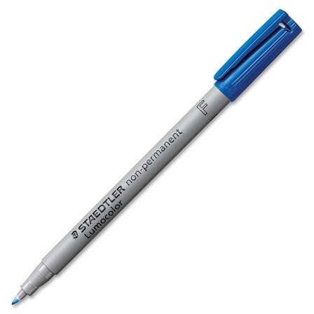 Staedtler Lumocolor 316 - Markør - ikke-permanent - blå - vandbaseret blæk - 0.6 mm - fin