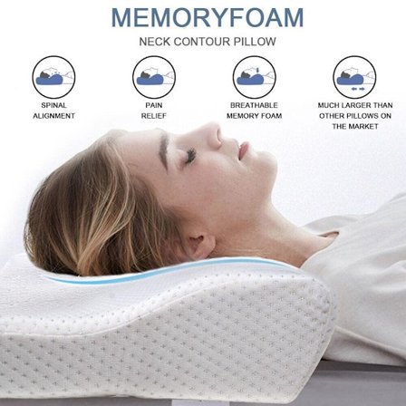 Memory Foam -niska päänaluskudde Ortopedinen tyyny-FA-