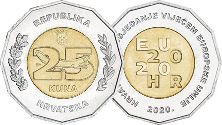 Kroatien 2020 - 25 Kuna - Ucirkuleret