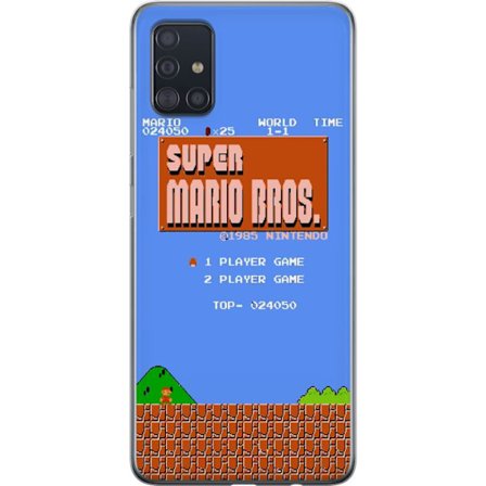 Yhteensopiva Puhelinkuori Samsung Galaxy A51 Super Mario Bros