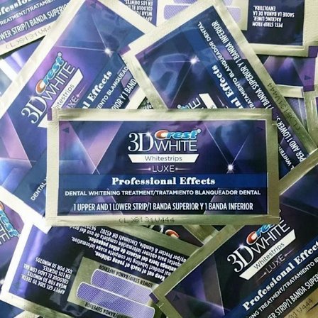 3D White Tannblekingsstrips Professional Effects Bleker Tenner, White Luxe 5 par